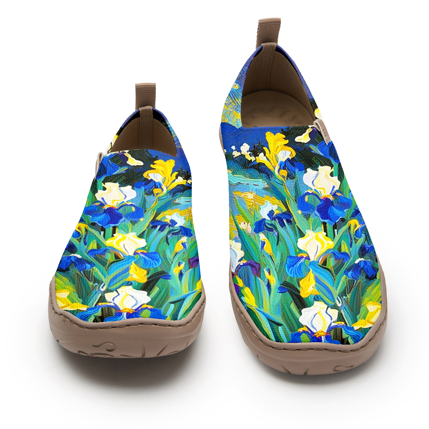 Blue Iris Blue Oil Paint Women's Shoes