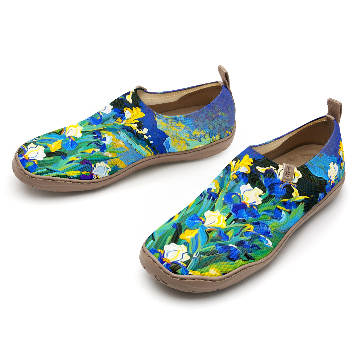 Blue Iris Blue Oil Paint Women's Shoes
