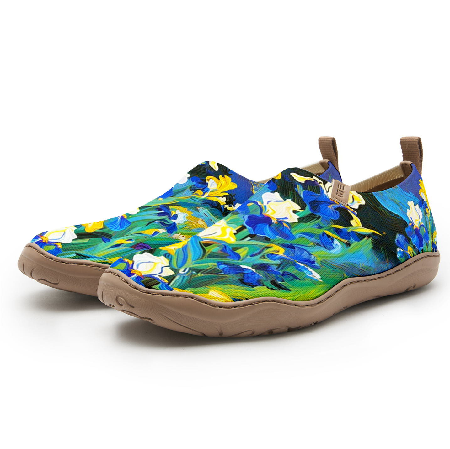 Blue Iris Blue Oil Paint Women's Shoes